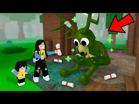 Video Thumbnail: SALVAMOS AL CIERVO en 99 noches en el bosque Y SE VOLVIĂ NUESTRO AMIGO en roblox | paolazgames