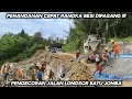 Download Lagu Rangka Besi Dipasang !!! Pengecoran Jalan Longsor Sekitaran Batu Jomba