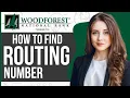 How To Find Woodforest National Bank Routing Number 2024