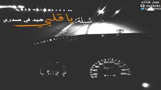 شيلة  ياقلبي هيدفي صدري دندنها