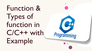 Function Function Prototypes in Types of Functions with Example