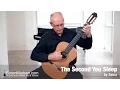 Download Lagu The Second You Sleep (Saybia) - Danish Guitar Performance - Soren Madsen