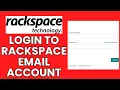 Rackspace Email Account Sign In How to Login to Your Rackspace Email Account