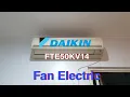 Lagu KIPAS Angin model AC DAIKIN Fan Electric serial FTE50KV14 2Pk