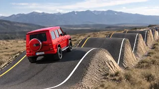 Cars vs Switch Back Road Challenge #7 in BeamNG Drive!