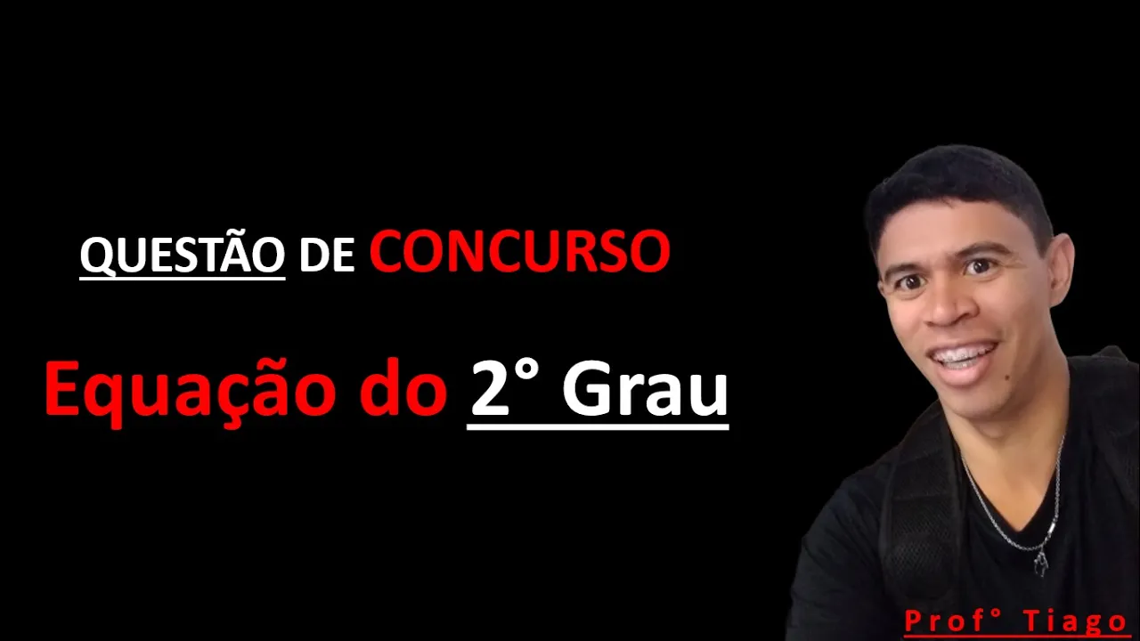 Equação do 2° Grau Q12 Matemática Instituto Mais #IMAIS 2019 Guarda Civil Municipal
