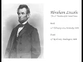 Obituary Abraham Lincoln