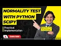 Normality test with python