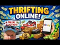 Thrifting Online - Hibid Auction pickups
