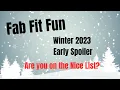 Fab Fit Fun Are You Ready for Winter Spoiler