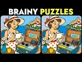 Spot the Difference 5 Puzzles 3 Differences Each