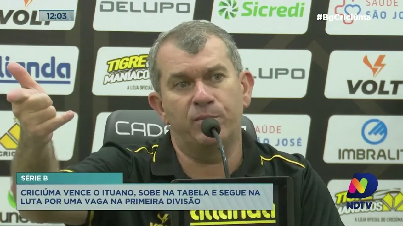 Criciúma vence o Ituano, sobe na tabela e segue na luta por uma vaga na Série A