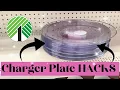 4 Gorgeous Dollar Tree CHARGER Plate DIY s That Don t Look CHEAP