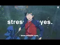 Lagu raihan - stressful eyes (Lyrics / AMV)