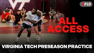Inside a Division 1 Wrestling Practice 2026 Virginia Tech Preseason