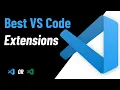 Best VS Code Extensions for Web Developers