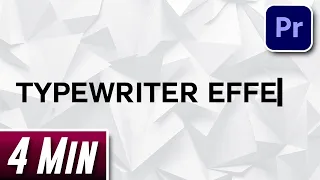 Download How to do Typewriter Effect | Premiere Pro MP3