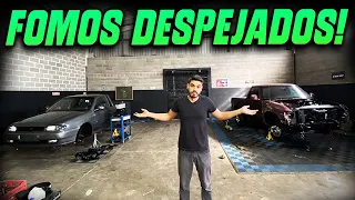 FOMOS DESPEJADOS! E agora como terminaremos NOSSOS PROJETOS?