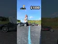 GIRL CAR vs $1000 RC CAR TUG OF WAR! 😳🚀