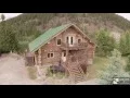 Spectacular log home for sale Libby MT along the Kootenai river