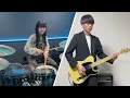 B BLUE/BOOWY ギターリスト奏音さんとコラボしてドラム叩いてみた
