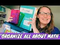 How To Organize All About Math Homeschool Math Curriculum