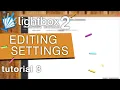 Lightbox 2 - Tutorial 3 Editing the Settings