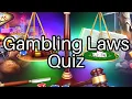 Test Your Knowledge Gambling Laws Quiz Can You Get Them All Right