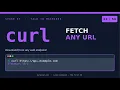 Linux Commands - curl Download Anything from Any URL Linux API Basics