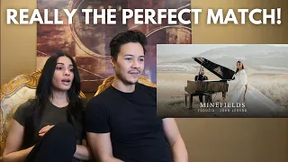 faouzia minefields ft john legend couple reacts 