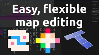 Easy tile maps inspired by PICO-8