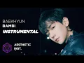Download Lagu BAEKHYUN - Bambi (Official Instrumental)