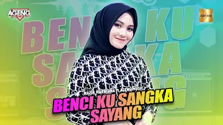 nazia marwiana ft ageng music benci ku sangka sayang official live music 