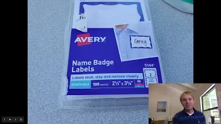 Why I Like Avery Name Badges
