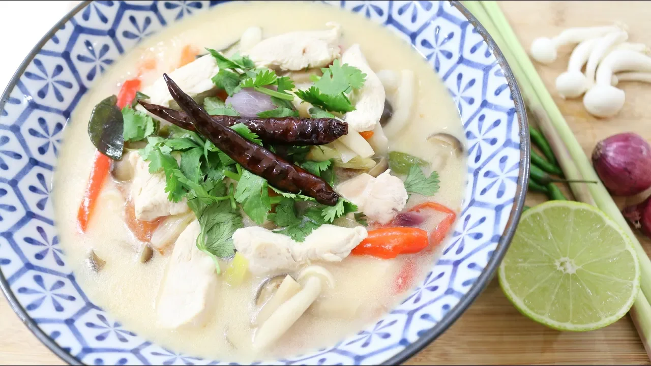 Thai Chicken Coconut Soup  - Episode 200