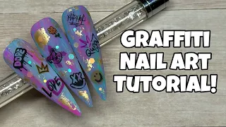 Graffiti Nail Art Tutorial