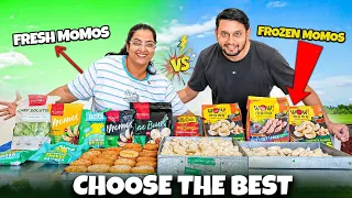 Which Taste better | Frozen Momos Vs Fresh Momos #tamannapraveenvlogs