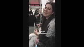 اجرای خوشگل دختر زیبا ایرانی در مترو خوشگلا باید برقصن 