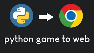 Export Python pygame Game to Web with WebAssembly pygbag tutorial