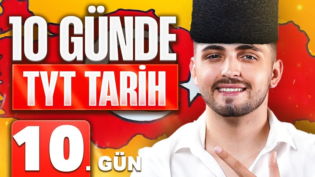10 GÜNDE TYT TARİH FULLEME KAMPI 🔥 | 10. GÜN