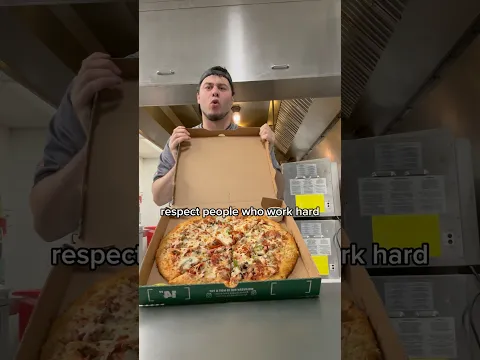 “Get a REAL JOB BUDDY?!?” #youtube #shorts #viralshorts #pizza #youtubeshorts #work #trending #food