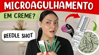 Microagulhamento Sem Dor? Reedle Shot O Segredo do Microagulhamento em Creme   #microagulhamento