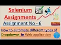 Handling Different Types of Dropdowns in Selenium Pradeep Nailwal