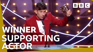 Barry Keoghan wins Supporting Actor BAFTA BAFTA Film 2023 - BBC