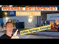 Tour of Werner Terminal Lithia Springs GA Werner Enterprises Terminal near Atlanta OTR Driver