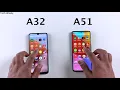 SAMSUNG A32 vs A51 - SPEED TEST