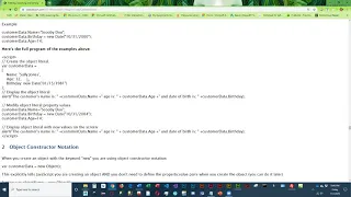 Creating JS objects and adding or removing properties