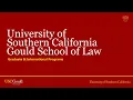 USC Gould School of Law Information Session