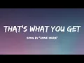 Download Lagu Anne-Marie - That's What You Get (Lyrics)