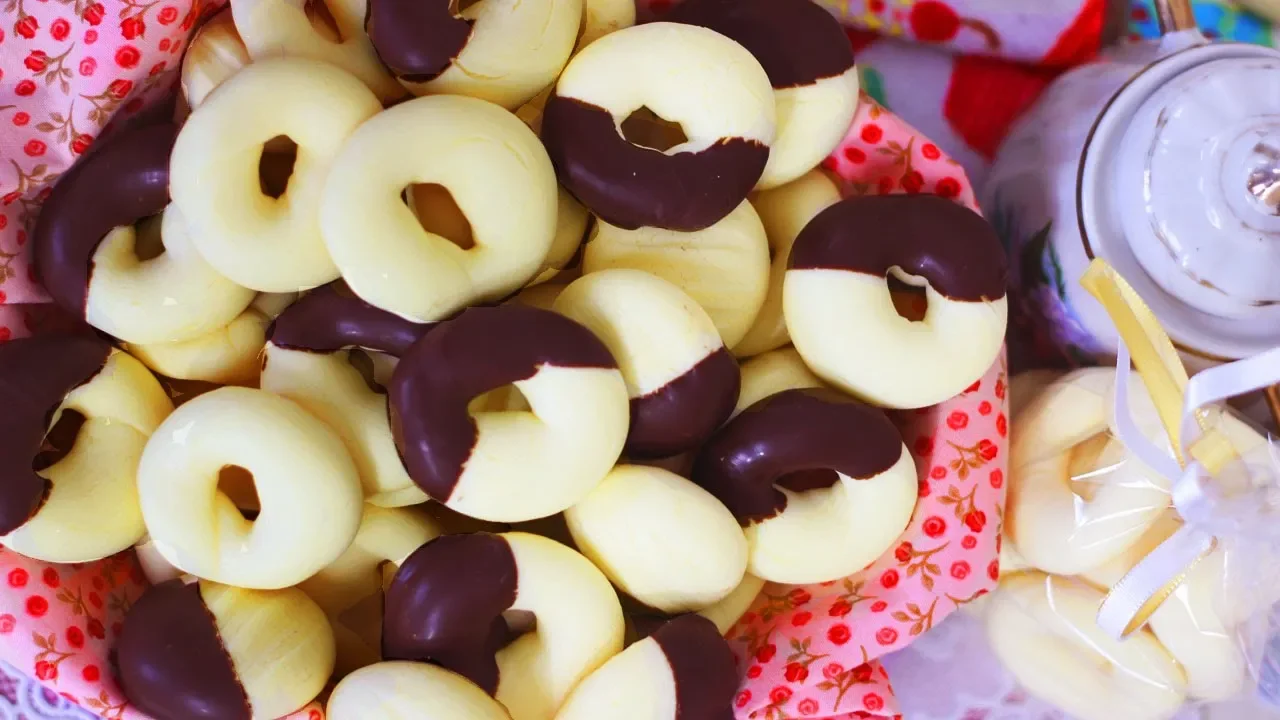 O melhor biscoito de maizena, com 3 com Ingredientes +recheio!. 